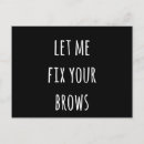 Search for low brow postcards Lashes