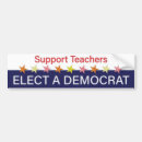 Search for supporter bumper stickers Democrat
