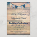 Search for bunting wedding invitations Rustic