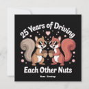Search for funny 25th anniversary cards invites Cute