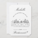 Search for destination wedding bridesmaid cards Will you be my