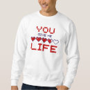 Search for valentines mens hoodies I love you