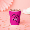 Search for pink paper cups Minimalist