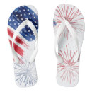 Search for 4th of july jandals Red white blue