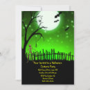 Search for cemetery halloween invitations Full moon