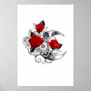 Search for gothic rose posters Moon
