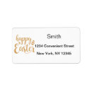 Search for happy easter return address labels Bunny