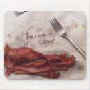 Search for funny bacon mousepads Food