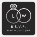 Search for rsvp wedding stickers Bride and groom