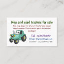 Search for tractor business cards Cartoon