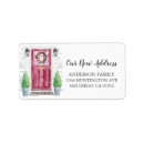 Search for modern house return address labels Change of address