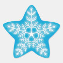 Search for turquoise snowflakes stickers Blue