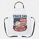 Search for baseball for dad aprons Dadbirthday