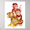 Search for jungle animal posters Watercolor