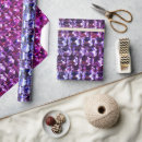 Search for gemstone wrapping paper Purple