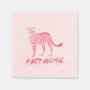 Search for animal napkins Cheetah