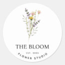 Search for florist business stickers Flower shop