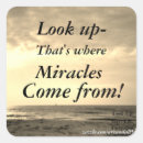 Search for miracles stickers Encouragement
