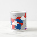 Search for political map mugs Flag