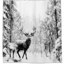 Search for stag shower curtains Wildlife