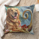 Search for golden retriever christmas cushions Animal