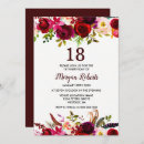 Search for floral 18th birthday invitations Boho