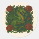 Search for green dragons stickers Fantasy
