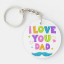Search for i love dad key rings Birthday