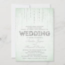 Search for mint and silver wedding invitations Couple