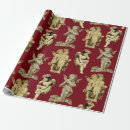 Search for cherub wrapping paper Antique