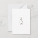 Search for llama note cards Cute