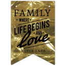 Search for family reunion party decor Typography