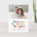 Search for colorful christmas cards Typography