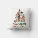 Search for christmas cat cushions Red and green