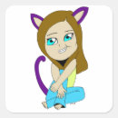 Search for neko girl stickers Cute