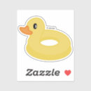Search for yellow duck stickers White