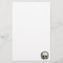 Search for skull personal stationery Creepy
