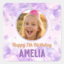 Search for purple happy birthday stickers Girl