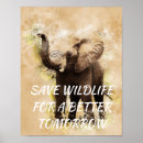 Search for save the elephant posters Wildlife