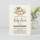 Search for rustic deer baby shower invitations Animal