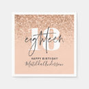 Search for 18th birthday napkins Simple