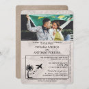 Search for airplane wedding invitations Beach