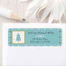 Search for robin return address labels Festive