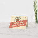 Search for beary much thank you cards Cute