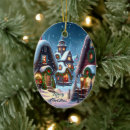 Search for village christmas tree decorations Blue