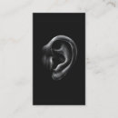 Search for audiologist business cards Otolaryngologist