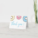 Search for doughnut party thank you cards Sweet one