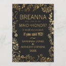Search for winter wedding bridesmaid cards Will you be my