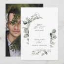 Search for eucalyptus save the dates Elegant