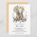 Search for peach baby girl shower invitations Modern typography
